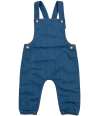 BZ56 BabyBugz Baby Rocks Denim Dungarees Denim Blue colour image